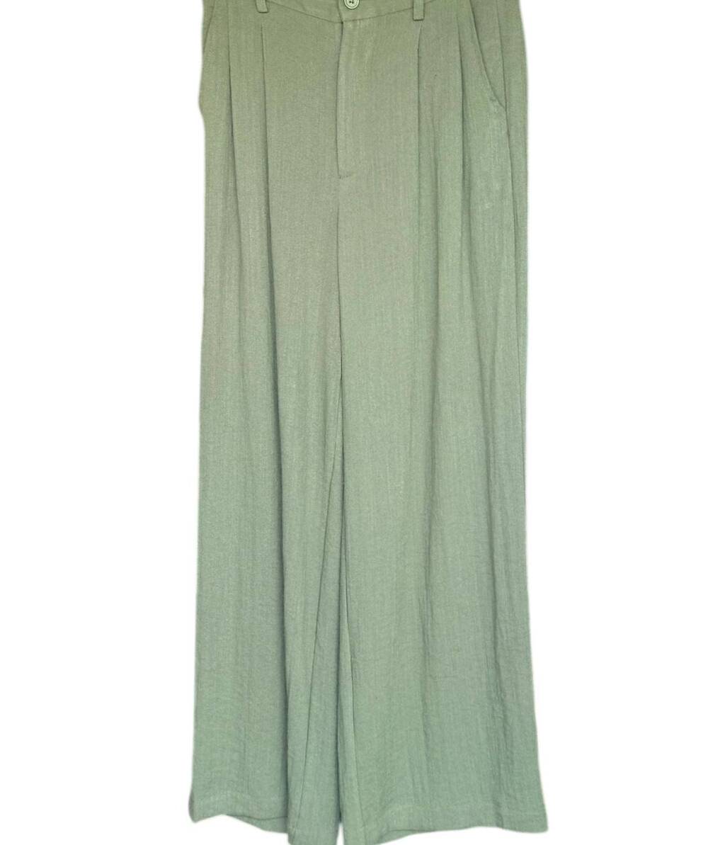 NEW THE KORNER women's bonnie trouser in green